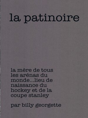 cover image of La Patinoire